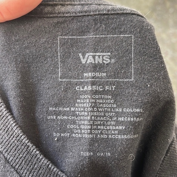 Vans Off the Wall Classic Fit Cotton Graphic Tee Medium - Picture 2 of 4